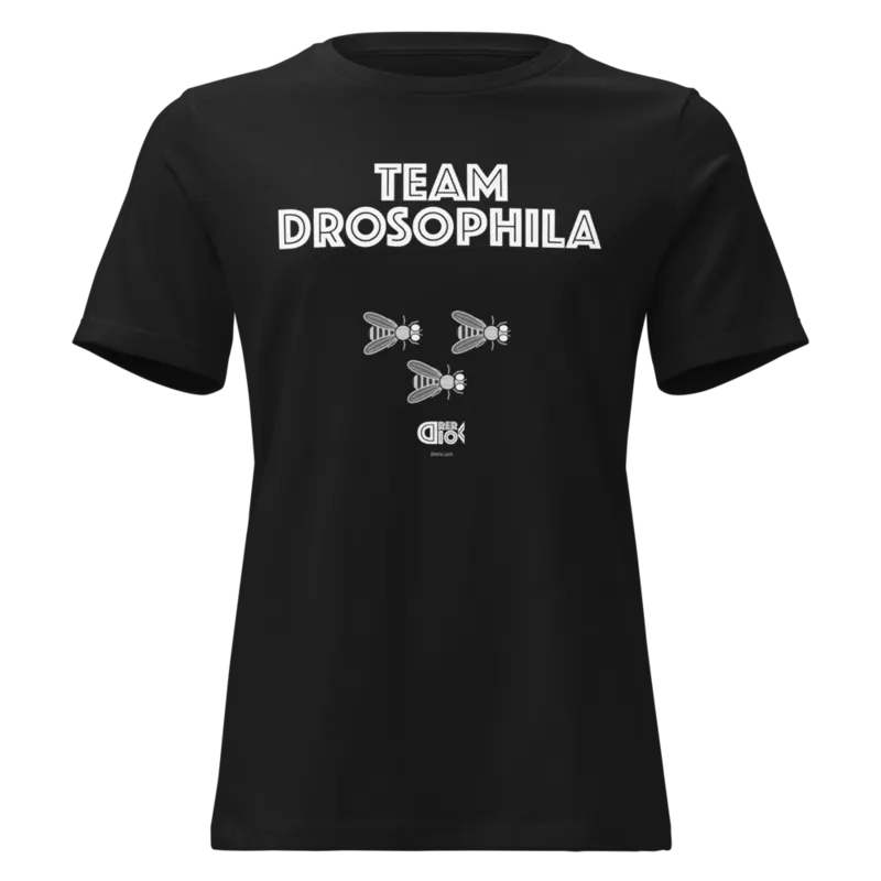 Team Drosophila Women's Relaxed T-Shirt in Black