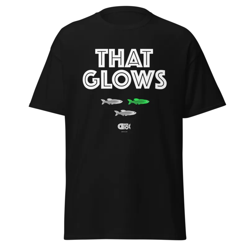 That Glows Unisex Classic Tee mockup