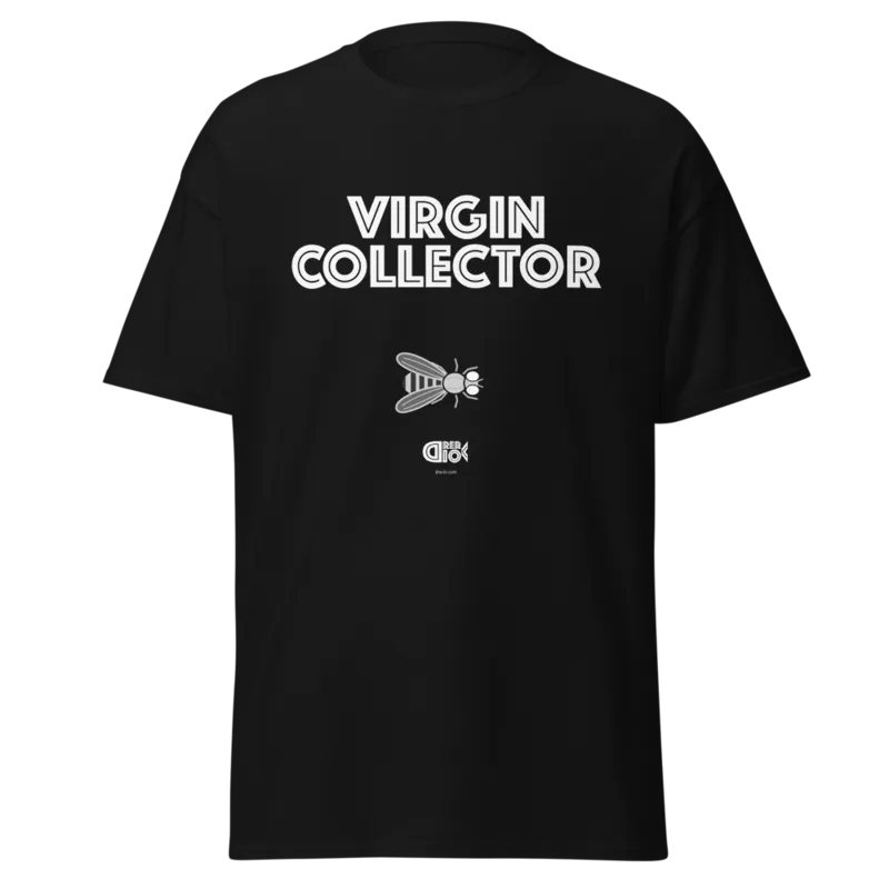 Virgin Collector Unisex Classic Tee in Black
