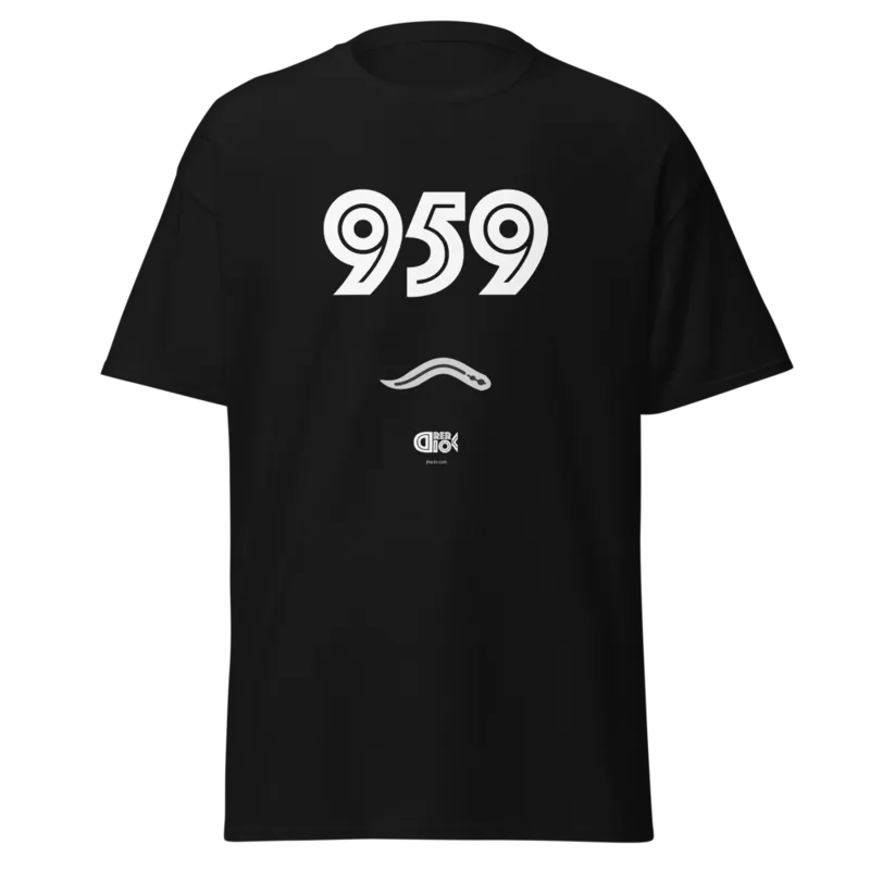 959 Unisex Classic Tee in Black