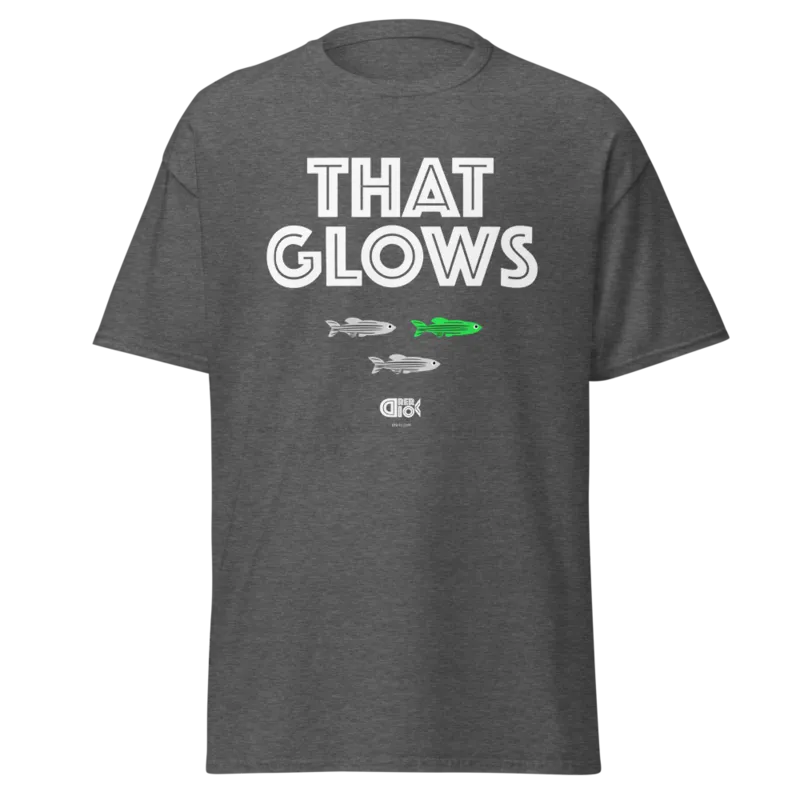 That Glows Unisex Classic Tee in Dark Heather