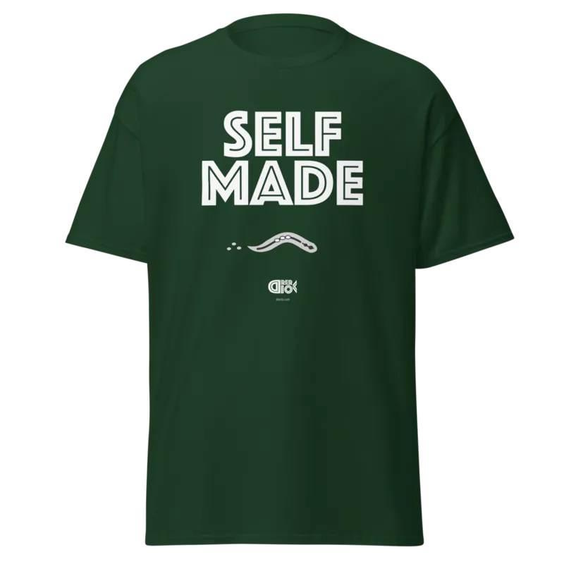 Self Made Unisex Classic Tee in Forest Green