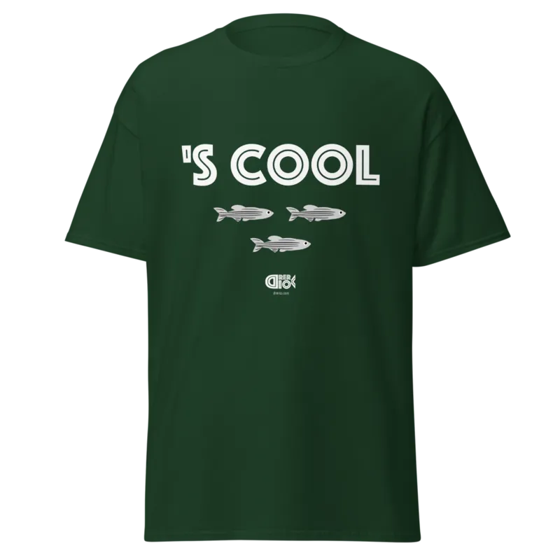 'S Cool Unisex Classic Tee in Forest Green