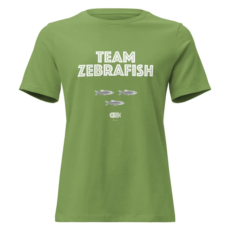 Team Zebrafish Women's Relaxed T-Shirt in Leaf