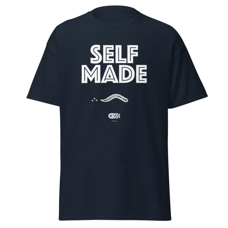 Self Made Unisex Classic Tee in Navy