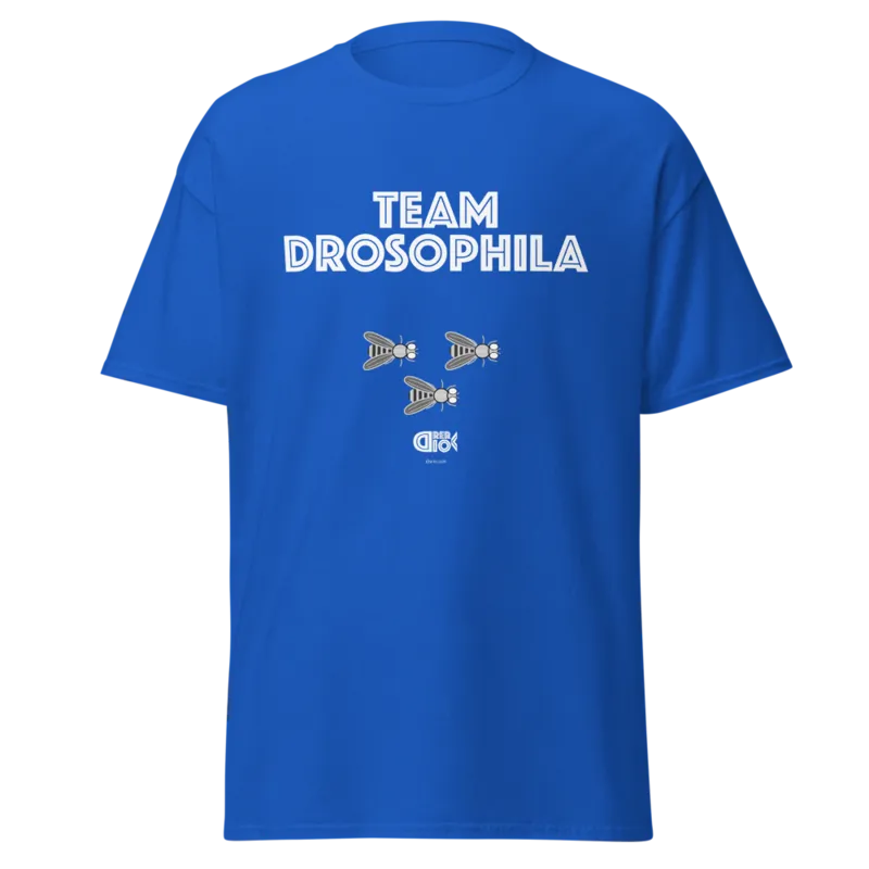 Team Drosophila Unisex Classic Tee in Royal