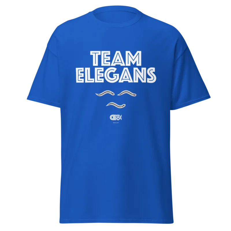 Team Elegans Unisex Classic Tee in Royal