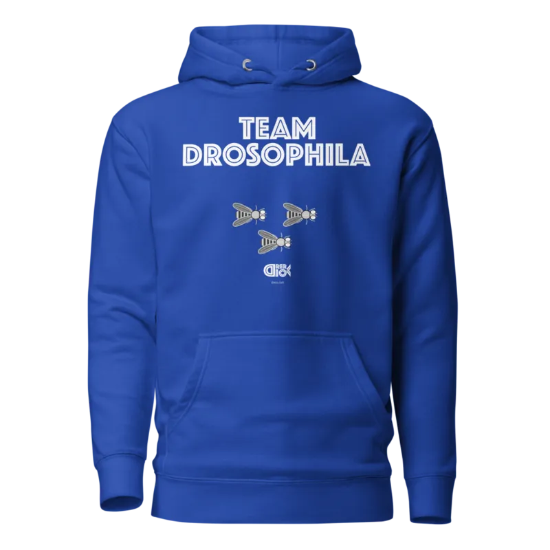 Team Drosophila Unisex Hoodie in Team Royal